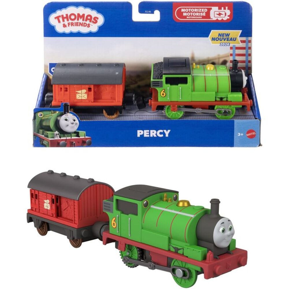 Thomas & Friends Motorized Percy Engine and Mail Car COLLECTIBLES